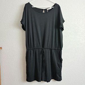 NEW Nemidor Black Plus Size Jersey Romper Size 20 Playsuit Shorts Pockets